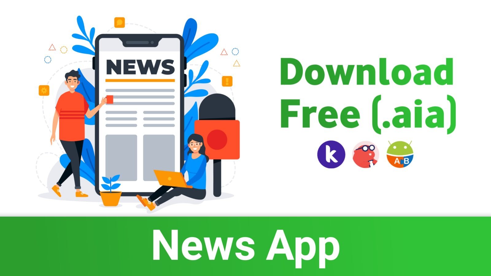 Professional News App AIA File - Kodular Free AIA