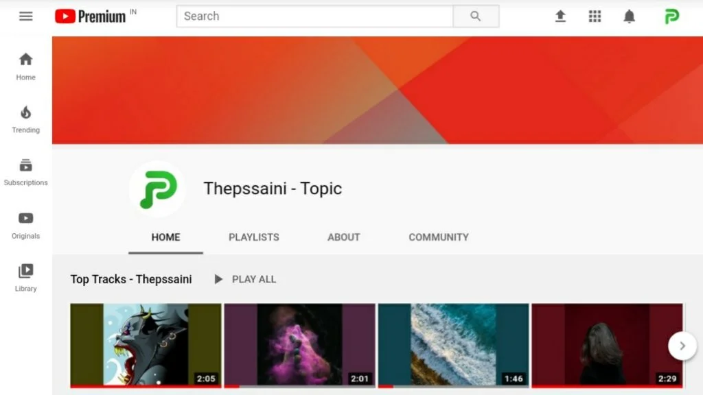 Artist Channel On YouTube Official Artist Channel On YouTube