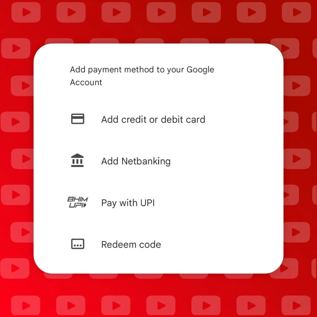 youtube premium subscription YouTube Premium Subscription